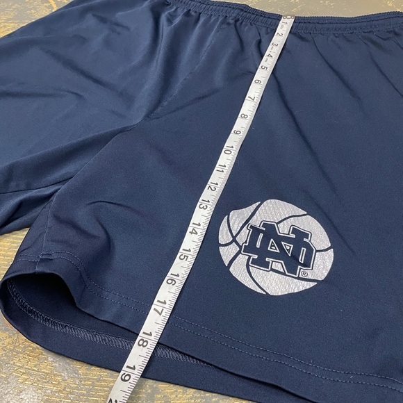 Adidas Notre Dame Fighting Irish NCAA Navy Blue Shorts XXL - Picture 9 of 12